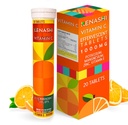 Vitamin C 1000mg Effervescent Tabletter Vitamin med sink Kalium Magnesium E Vitamina C Epervescente para Adulto Sink og vitamin C 20 Tabletter