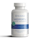 Medfertil for menn naturlig kosttilskudd for menn med karnitin, co-Q10, selen, sink, vitamin C, E, B12, B9 (30 tabletter)