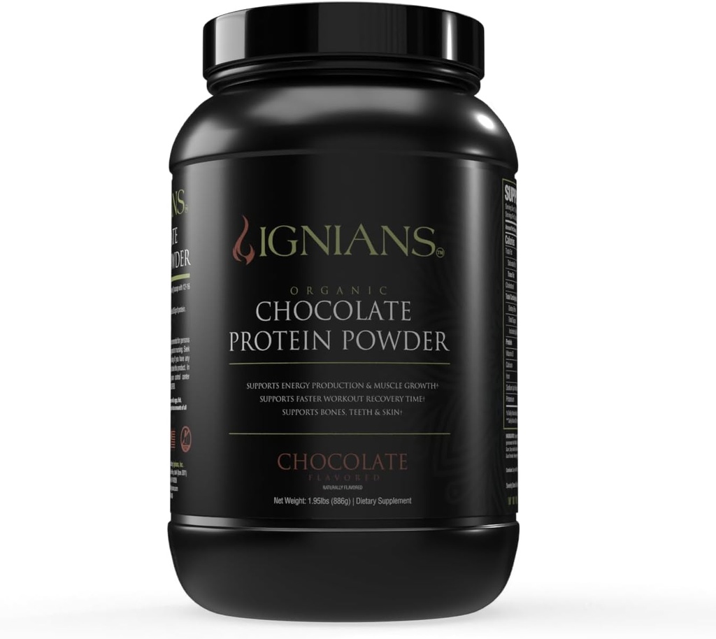 Organisk plantebasert protein pulver |Pea blanding |26,5 g Protein |< 5g karbohydrater |Vegan Vennlig |Lactose  Free for menn og kvinner |for rister, smoothies, & Baking |Chocolate