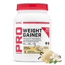 GNC Pro ytelse vekt gevinster protein pulver, 50g protein, høy kalori, 700 kalorier, støtter masse og muskel gjenoppretting, MCT, BCAA, 3. part testet, vanilla iskrem, 6 serveringer, 2,5 lbs