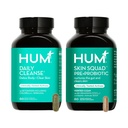 HUM Full huddetox og rensing -Proboitics for problem hud og Acne Breakouts wimrh organisk algae, avgiftsgivende urter, hudsquad og daglig rensing