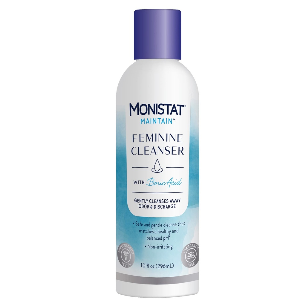 Rephresh Probiotic for kvinner 30 kapsler og monistat Boric Acid Feminine Cleanser 10 fl Oz