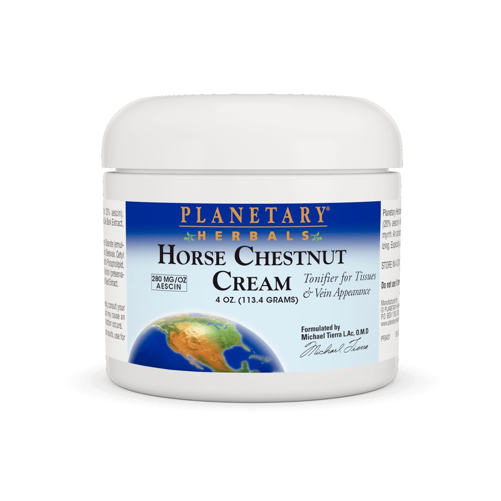 Planetary Herbals Hest Chestnut Krem Tonifier - 4oz