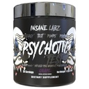 Insane Labz Psykotisk test, høy stimul testosteron energi og pumpe øker pre-arbeid pulver med DMAE Bitartrat, D Aspartic Acid, Kreatin HCL og glycerol Monostearat, 30 serveringer, Grape