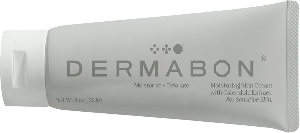 Dermabon Seborrheic Dermatitis Cream, Eczema & Psoriasis Behandling - Calendula Extract, Salicylsyre, Bee Wax -Sootes, Hydrates & Balances Hudtone - Vurderende & Hud Avslappende Relief