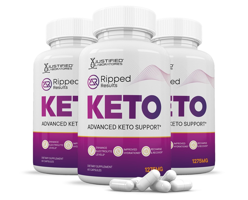 (3 Pack) Rippete resultater Keto ACV piller 1275MG keto støtte blanding kapsel alternativ til keto ACV gummier formulert med Apple Cider vinegar ekstra jomfru Olive olje pulver grønn te blad 180 kapsler