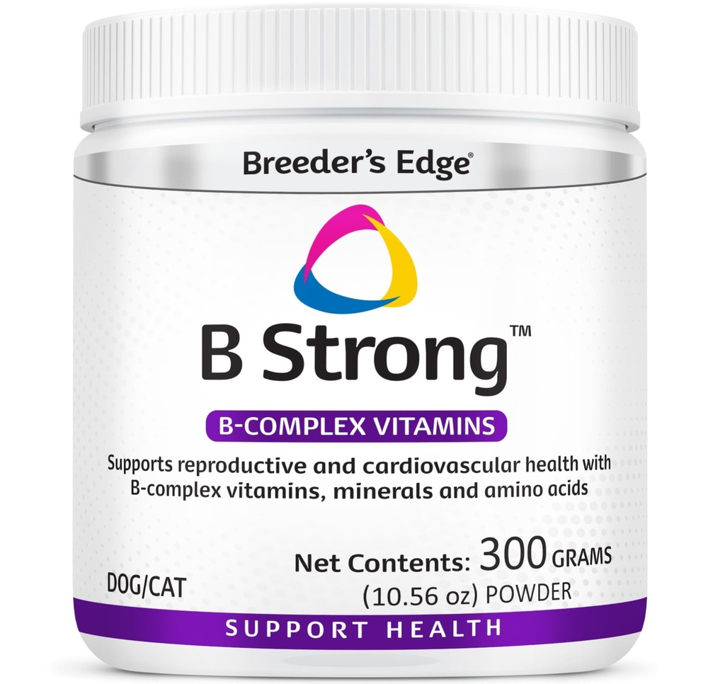 Revival Animal Health Breders Edge B Sterkt pulver, B-Complex vitaminer - 300 gm