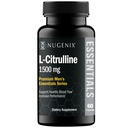 Nugenix Essentials L-Citrullin Supplement for forbedret blodstrøm og ytelse - 1500 mg, 60 kapsler