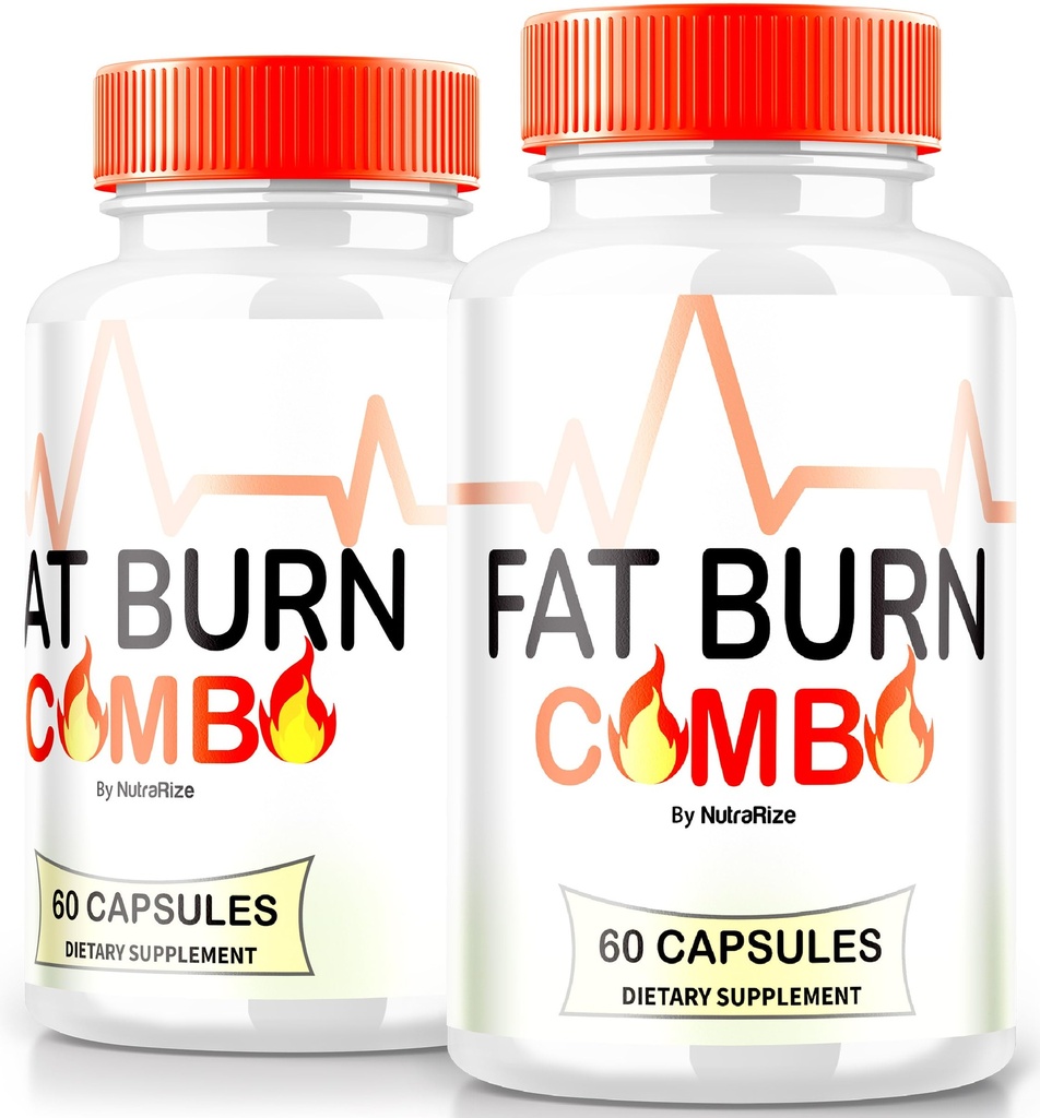 (2 pakke) Fettforbrenning Combo kapsler, FatBurn Combo keto formel, Alt naturlig vekttap Supplement for å oppnå sunn-looking kroppen, Keto Fitness piller, Offisielle omtaler (120 kapsler)