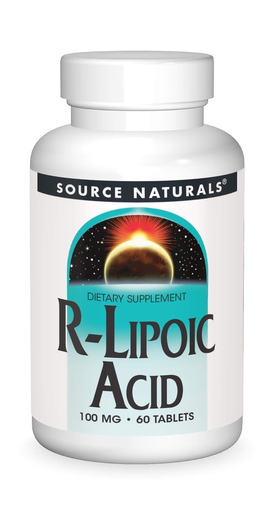 Kilde Naturals R-Lipoic Acid, 100 mg - 60 tabletter
