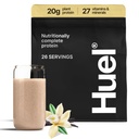 Huel Vegansk Proteinpulver | Vanilla | Komplett ernæring | 20g Protein pulver | 100% Plantebasert | 27 Vitaminer og mineraler, Glutenfri, Ikke-GMO, Laktosefri | 26 Services
