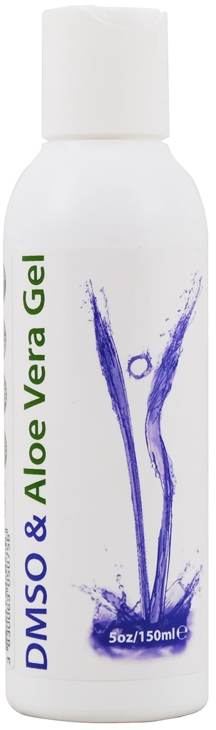 Heltropfen DMSO Gel med Aloe Vera | 5 Oz - 150 g DMSO krem | høy renhet