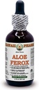Aloe alkohol-fri flytende ekstrakt, Aloe (Aloe Ferox) tørket leaf glyseritt herbal kosttilskudd 2 oz