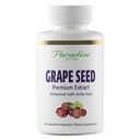 Paradise urter Grape frø ekstrakt, Aktivt Hele Spectrum, Antioksidant, Vegan, Ikke GMO, Glutenfri, 90 Vegetariske kapsler