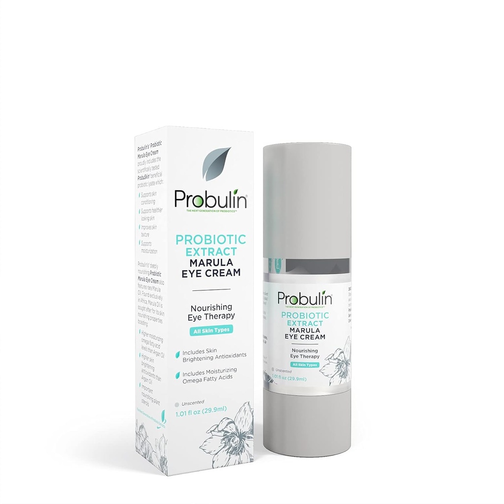 Probulin probiotiske ekstrahere øyekrem, nourishing øyne terapi for kvinner, hudpleie Hydrating Gel med Marula olje og antioksidanter, 1,01 oz