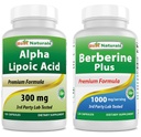 Beste Naturals Alpha Lipoic Acid 300 mg & Berberin Plus 1000 mg