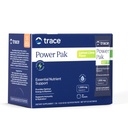 Trace Minerals Power Pak Multivitamin og Multimineral Packets - Electrolyt støtte - 1200 mg Vitamin C pluss 70+ Trace Minerals - Lemon Lime Flavor - 30 Packets