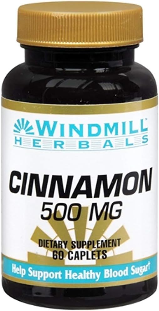 Cinnamon Capsules 500 Mg Vindmølle - 60 ea