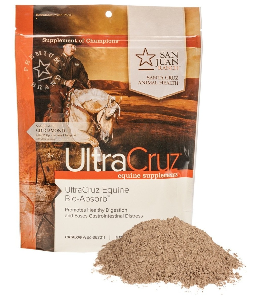 UltraCruz Equine Bio-Absorb Supplement for hester, 1 lb, pulver (4 dagers forsyning)