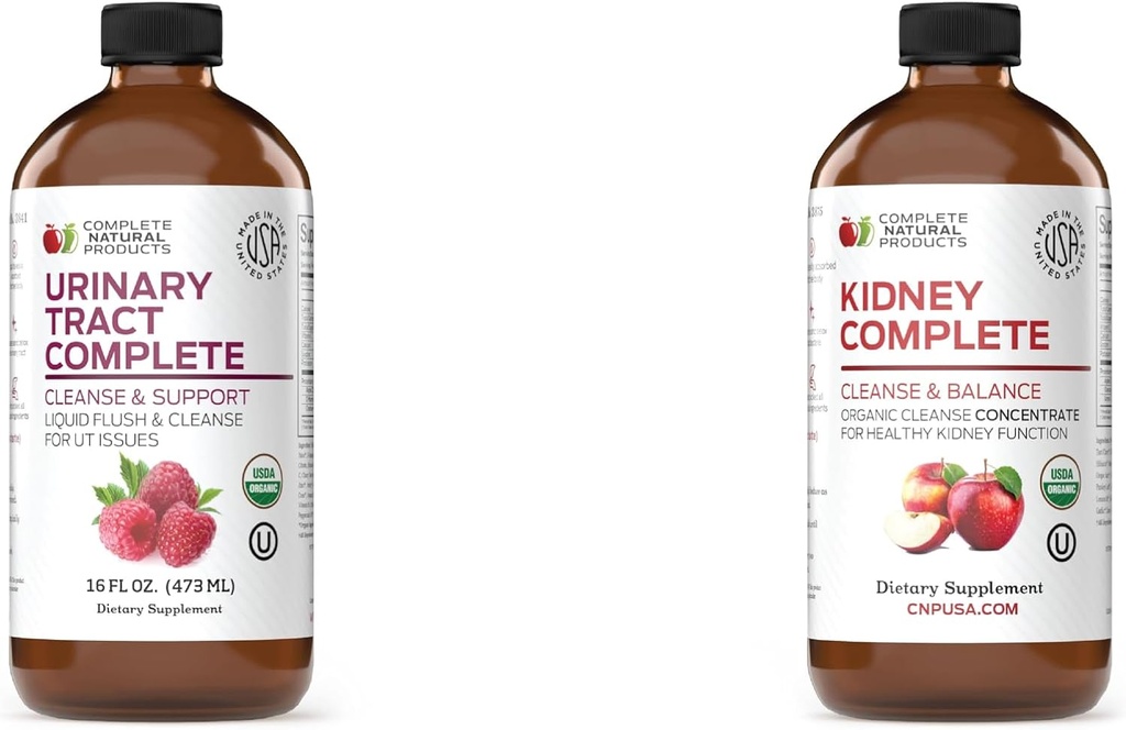 Complete Naturlige Produkter Urin Tract Complete 16oz & Nurnal Complete 16oz Bungle