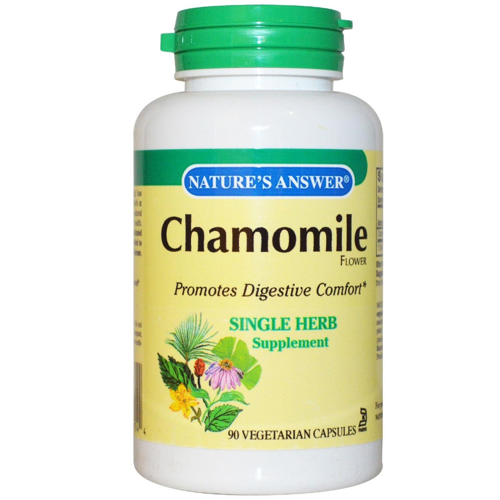 Naturens svar Kamille Blomster - 90 Vegetariske kapsler