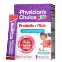 Legevalg Kids Probiotic + Prebiotic Fiber Packets (Alder 1+) - Støtter regelmessighet, Avslappende dyspepsi og et sunnt digestivsystem - Ingen Allergener eller Preservatives - Uslavored - 24 Pack
