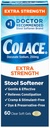 Colace Extra Styrke Stool Softener For Gentle Effektiv Accelerator Relief, #1 Legen anbefalt Stool Softener Merke, 250 mg Docusate Kapsler, 60 greve (pakke med 1)