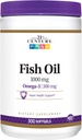 21st Century Fish Oil 1000 mg Softgels, 300-talls (Pack of 3)