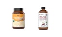 Komplett naturlige produkter Turmeric 100 kapsler og uricsyre Complete 16oz bunke