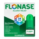 Flonase Allergi Relief Nasal Spray, 24 timer ikke Drowsy Allergi medisin, Metered Nasal Spray - 72 Sprøyter - Fall og sesongmessig Allergi Relief