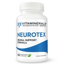 Vitamineraler® 119 NeurotexTM | Nervesystem Støtte & Stress Relief | Calm Mind | Positivt Mood | 60 Vegetariske kapsler