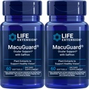 Livsforlengelse MacuGuard Ocular Support med Saffron, 60 softgels (pakke med 2)