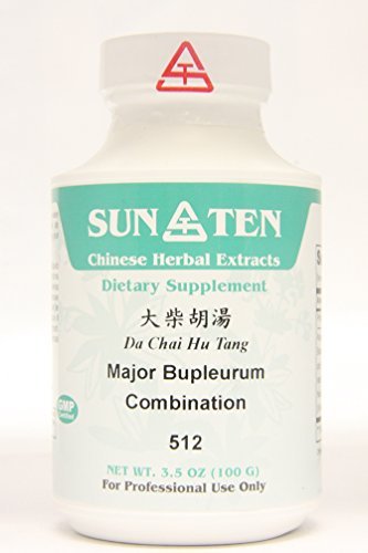 SUN TEN - MAJOR BUPLEURUM COMBINATION Da Chai Hu Tang 512 Konsentrert Granules 100g av Baicao av SUN TEN Baicao