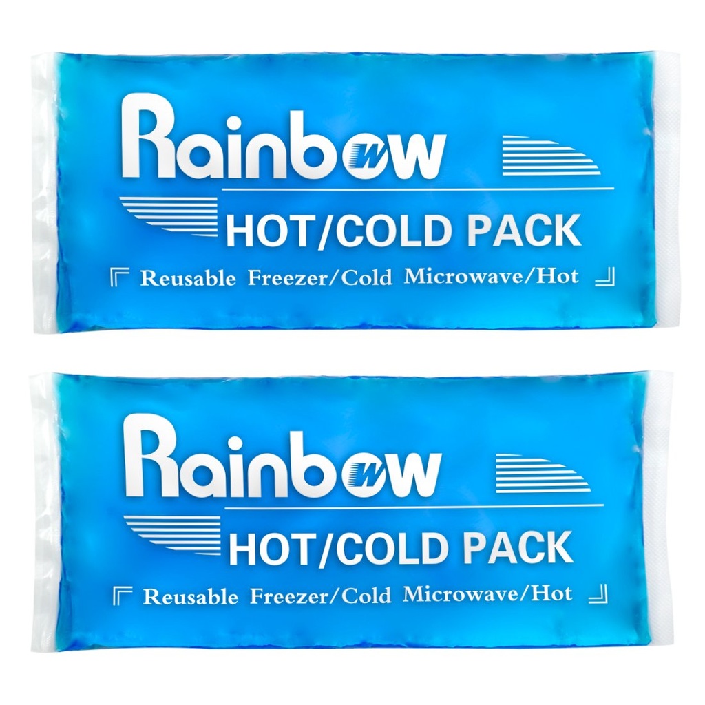 Myke ispakker Reusable Gel Pack 2, varme og kalde Gel ispakker for skader, hodepine, ledd smertelindring, komfort ispakke fleksibel terapi på halsen, ankel, kne, ben, skulder, elbow, Wrist, føtter