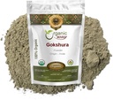 Organic Way Gokshura pulver (Tribulus terrestris) - Økologisk & Kosher Certified | Rå, Vegansk, Ikke GMO & Glutenfri | USDA Certified | Opprinnelse - India (1LBS/ 16Oz)