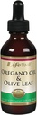 LIFETIME Organic Oregano Olje og Olive Leaf slippes | Sunn Immune System Support | laget i USA | 2 FL oz | 59