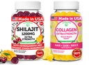 Lunakai USA Laget Shilajit & collagen Ekstra styrke Gummies Bundle - Energi, hår, hud og neglestøtte - Delicious & Non-GMO