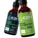 E2H: Væskeklorofyll Naturlig Flavor og Peppermynte Flavor, ikke-GMO - 2 Fl Oz Hver (4 Fl Oz Totalt) - Bundle