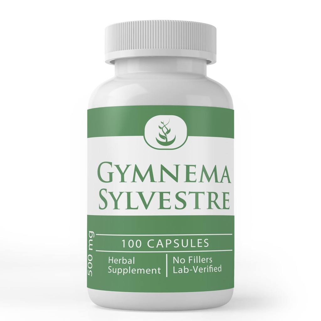 PURE ORIGINAL INGREDIENTS Gymnema Sylvestre, (100 kapsler), alltid ren, ingen tilsetningsmidler eller fyllstoffer, Lab verifisert