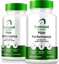 (2 Pack) Eroboost Supplement for menn, Eroboost Mann Supplement, Daglig ernæring for å støtte Peak ytelse og generell velvære, Offisiell Ero Boost Formula vurderinger (120 kapsler)