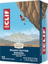 CLIF BAR - Peanut Smør Banana med mørk sjokoladeflavor - laget med organisk havre - ikke-GMO - Plant Basert - Energibarer - 2,4 oz. (12 Pack)