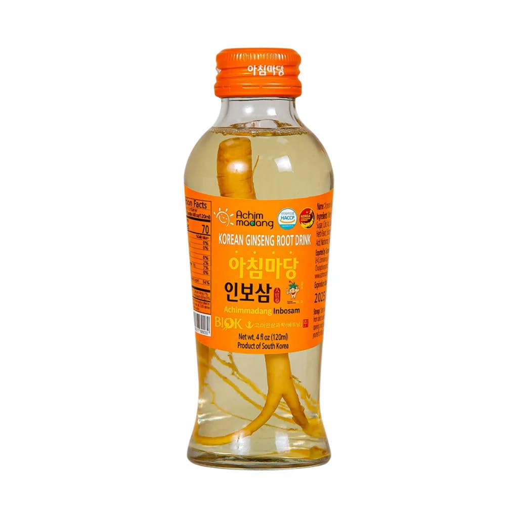 Inbosam koreansk ginseng drikke rot drikke, 10 flasker, 4 fl oz hver