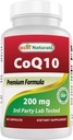 Beste Naturals COQ10 200 mg, 60 kapsler