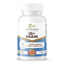 ZEN LIFE HERB IQ+ Hjerne - Koffeinfri, klinisk testet fokus, konsentrasjon, minne og energi, Naturlig plantebasert herbal Supplement, Ingen tilsatt vitaminer/Mineraler/Mushroom/Sugar (60 Softgels)