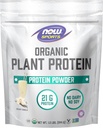Nå Sport Organic Plant Protein, Vanilla Flavor, Vegansk pulver, 1 lb.