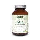 Flora - DHA Vegetarian Algae GreenCaps Plus - Hjerne og hjerte helse - Hjelper generell helse under svangerskapet - For hjernen og nervesystemet - gir Omega-3 - Vegan & bærekraftig - 60 vegetariske softgels