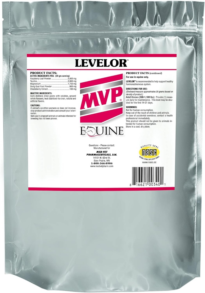 Levelor (2.65 lb) for balansert oppførsel i hester