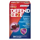 Forsvars-EEZE Immune Support Dietary Supplement Lozenges, 100% daglig verdi av sink, vitaminer C & D per dose, med Echinacea & Elderberry, Elderberry Flavor, 30 Lozenges