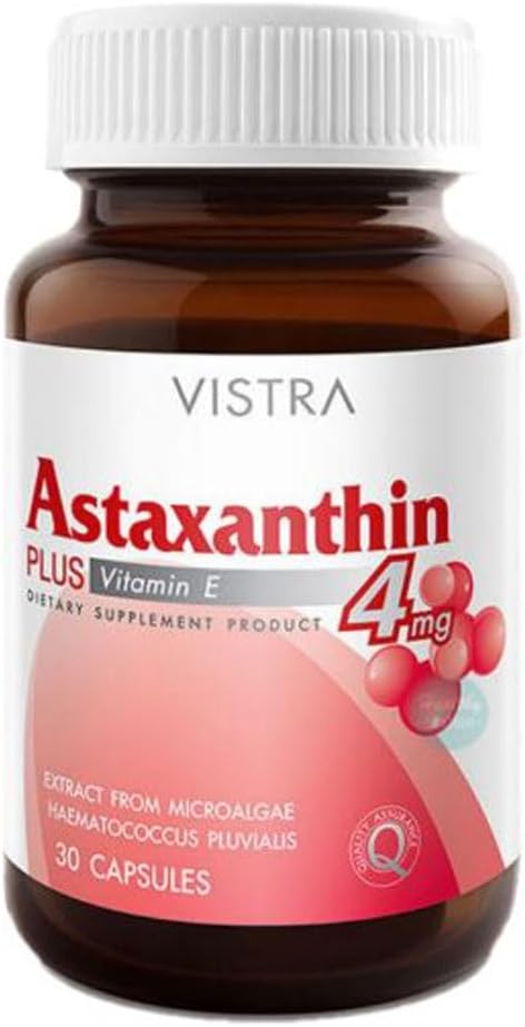 Vistra Astaxanthin 4 mg 30 Cap. (Hunest suksess)
