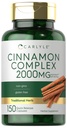 Carlyle Ceylon kanelkompleks med Gymnema og Mulberry ® 150 kapsler ikke-GMO, Glutenfri supplement